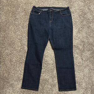 Women's Dark Blue Jeans